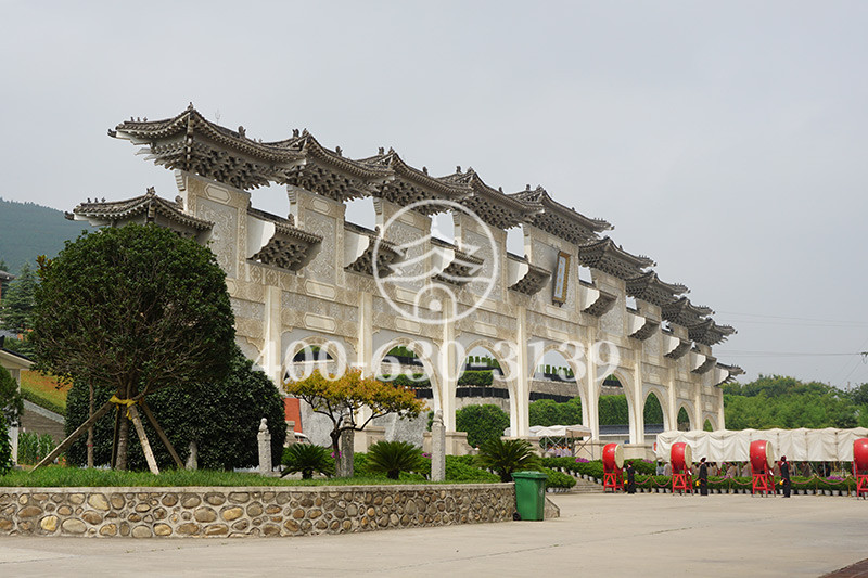 霸陵墓园新区大山门