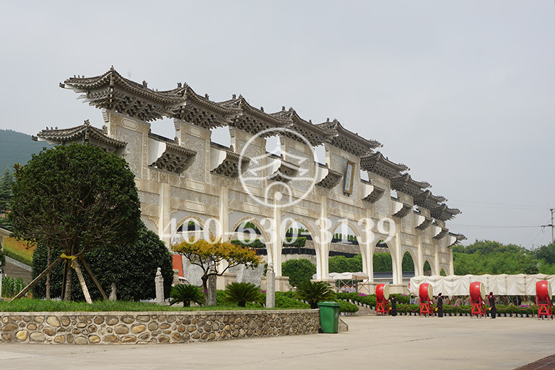 霸陵墓园新区大山门